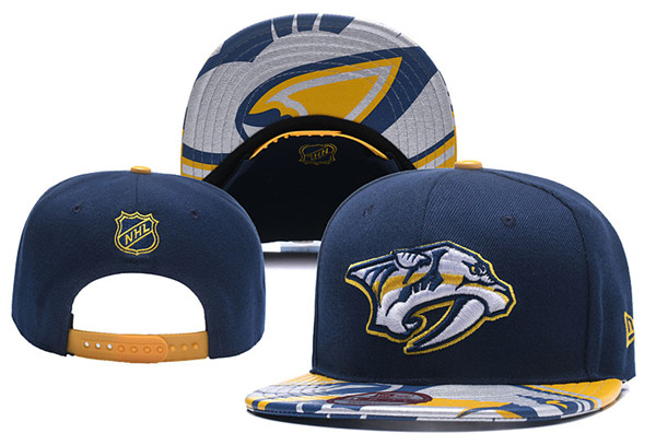 Nashville Predators Stitched Snapback Hats 001